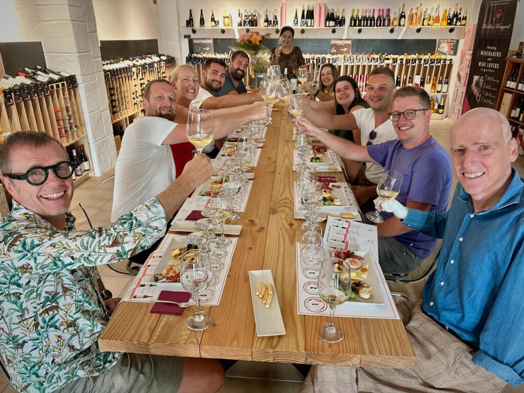 wine tasting event moraira